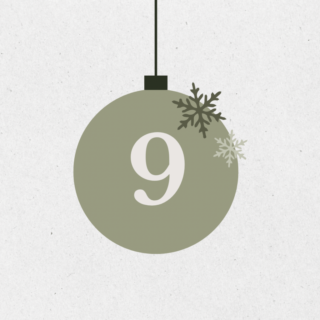 Adventskalender 25 Tür 9