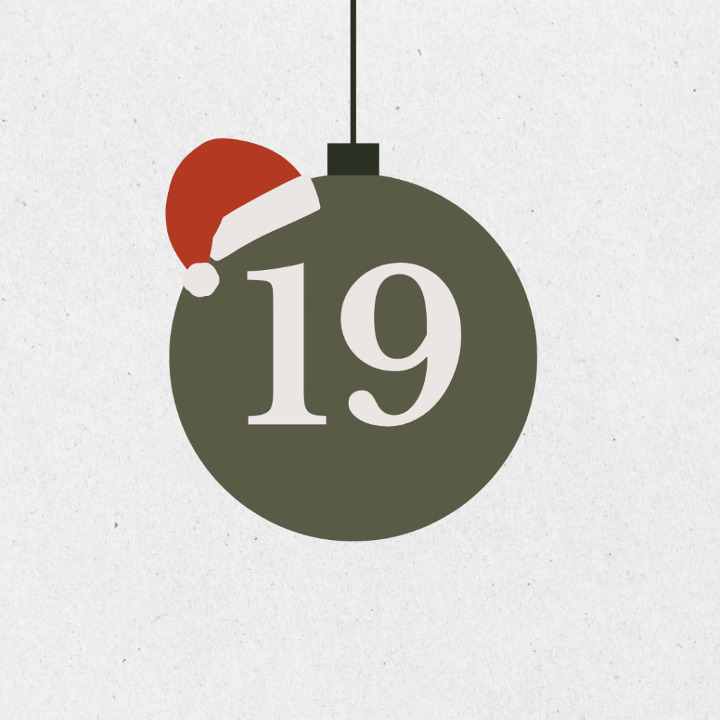 Adventskalender 25 Tür 19